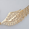 Angel Wings Gold Color Choker Necklace