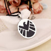 Agents Shield Badge Pendant